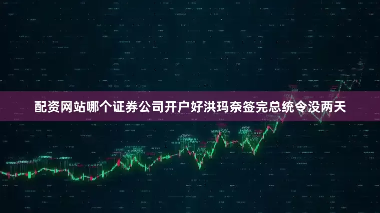 配资网站哪个证券公司开户好洪玛奈签完总统令没两天